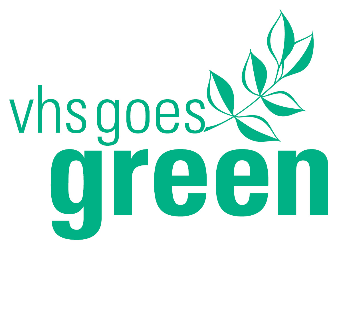 vhs goes green Logo