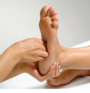 Bild einer Fussmassage